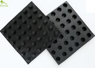Plastic 10m Length Foundation Wall Drainage Board Cell For Road Embankment