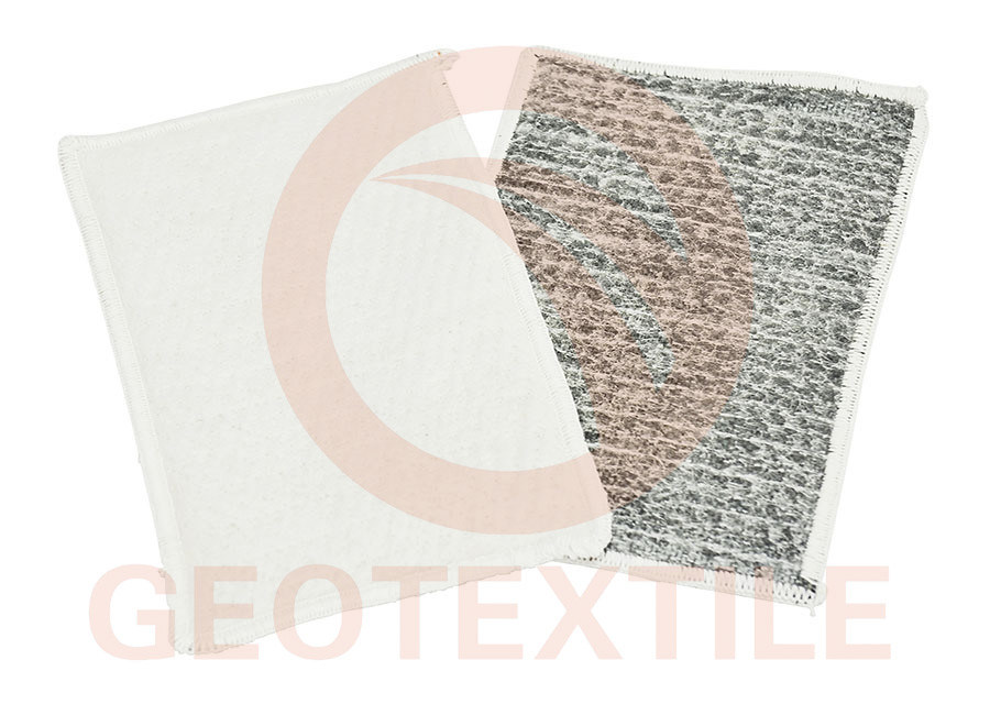 Impermeable Plastic Pond Liner , Bentonite Geotextile Separation Layer