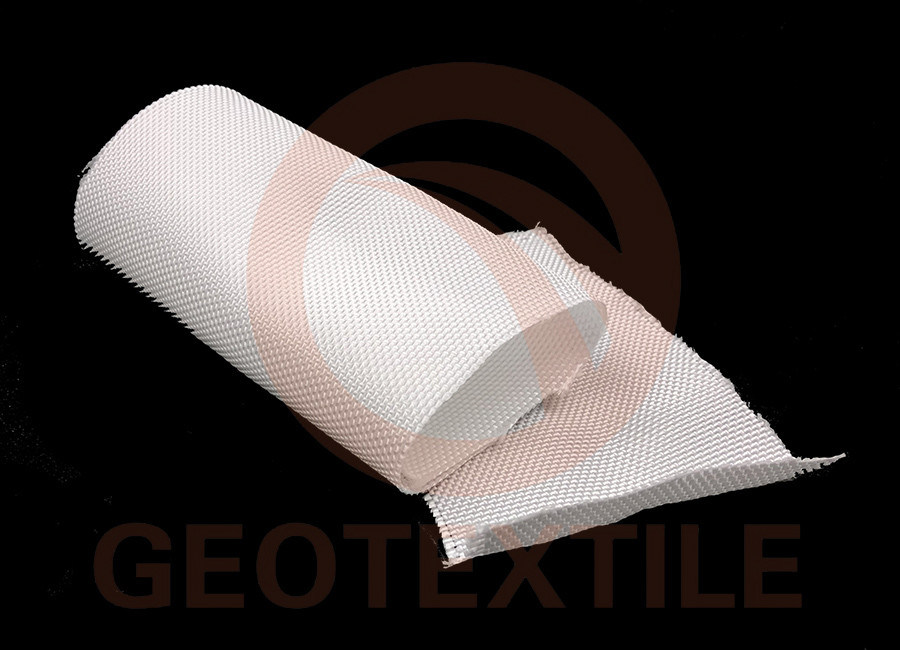 3 4m Ground Fabric For Driveways , Multifilament Geotextile Road