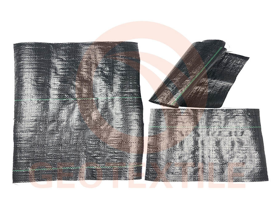 0.8m * 200m Woven Ground Control Fabric , Anti Grass Commercial Grade Landscape Fabric