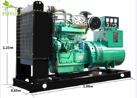 50KW Methane Biogas Electricity Generator 4 Stroke Automatic Equipment