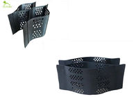 Channel Protection Black Textured Perforated HDPE Geocell Soil Reinforcement Stablization