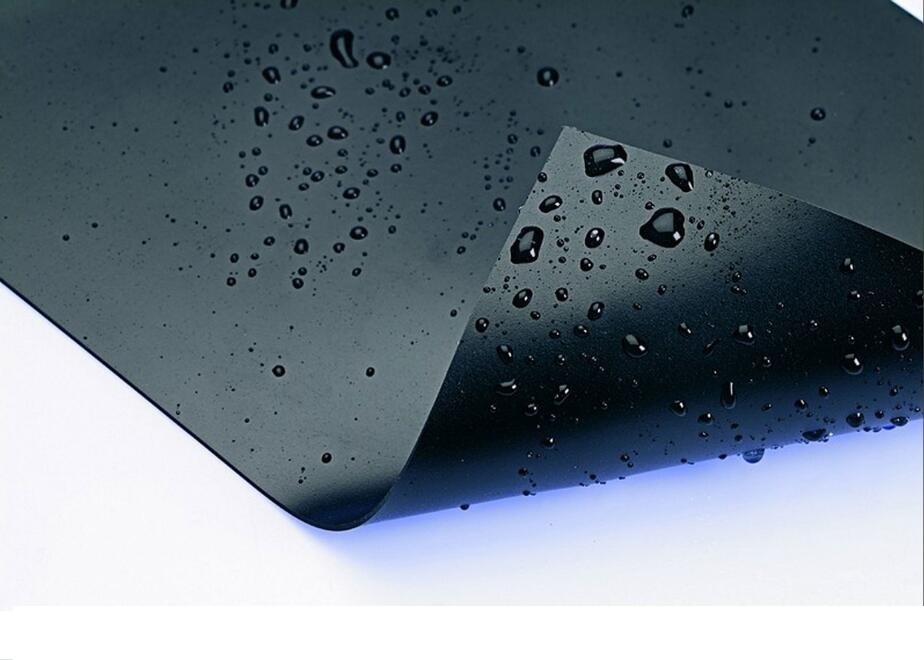 Waste Land Construction Black 1.5mm HDPE LDPE Isolation Anti Seepage Fabric Geomembrane Liners