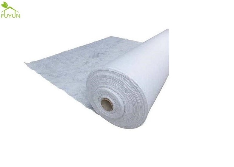 Short Filament Nonwoven Geotextile Fabric 500g Filtration In Airport Ground Stabilization