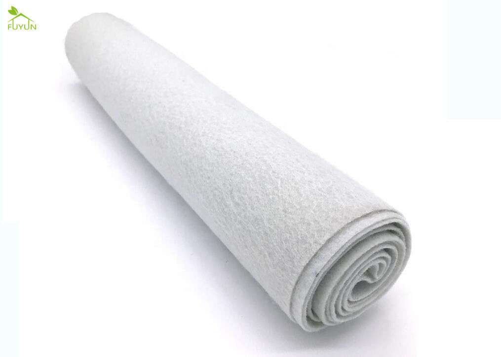 1500g/M2 Dam Drainage Nonwoven Geotextile Fabric For Retaining Wall 0.9mm