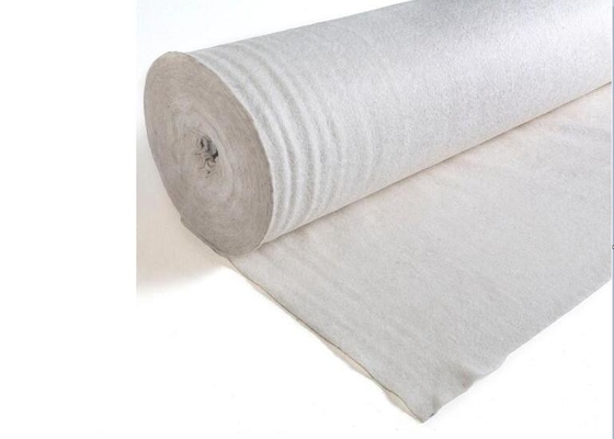 Highway Construction Short Filament Geotextile Fabric 400g Filtration