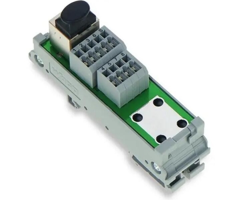 Black PVC Electronic Wire Module Connect Head Cable For Machine Control Box